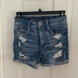 American Eagle Women’s Next Level Stretch Hi-Rise Shorts